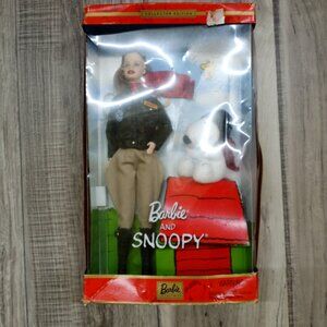 Barbie and Snoopy Peanuts Vintage Mattel Barbie Doll